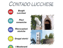 Tablet Screenshot of contadolucchese.it